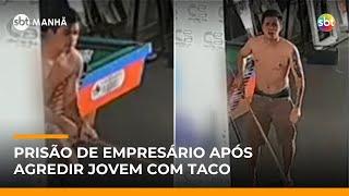 Homem é preso após agredir companheira com taco de sinuca em Sorriso (MT) | #SBTManha Homem é preso após agredir companheira com taco de sinuca em Sorriso (MT) | #SBTManha