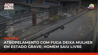 Motorista que atropelou mulher e fugiu presta depoimento e é liberado em SP | #AquiAgora Motorista que atropelou mulher e fugiu presta depoimento e é liberado em SP | #AquiAgora