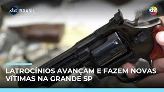 Latrocínios voltam a crescer e assustam moradores da Grande São Paulo Latrocínios voltam a crescer e assustam moradores da Grande São Paulo
