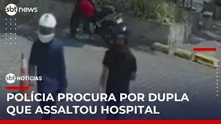 Criminosos invadem hospital em Campina Grande e assaltam pacientes | #SBTNoticias Criminosos invadem hospital em Campina Grande e assaltam pacientes | #SBTNoticias