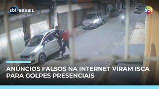 Criminosos usam anúncios falsos na internet como isca para golpes presenciais Criminosos usam anúncios falsos na internet como isca para golpes presenciais