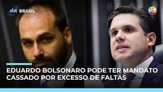 Câmara abre processo para avaliar cassação de Eduardo Bolsonaro por excesso de faltas Câmara abre processo para avaliar cassação de Eduardo Bolsonaro por excesso de faltas