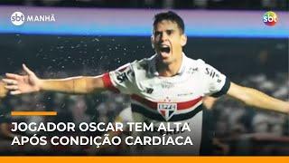 Jogador Oscar, do São Paulo, recebe alta após internação por síncope vasovagal | #SBTManhã Jogador Oscar, do São Paulo, recebe alta após internação por síncope vasovagal | #SBTManhã