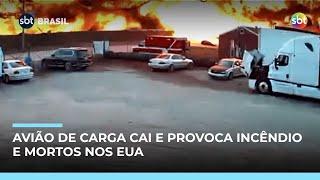 Queda do avião de carga da UPS nos EUA deixou ao menos 7 mortos Queda do avião de carga da UPS nos EUA deixou ao menos 7 mortos