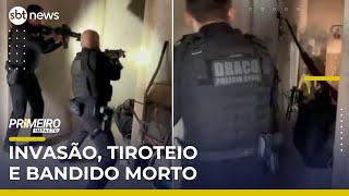 Flagra: Polícia invade casa, troca tiros e traficante é morto | #PrimeiroImpacto Flagra: Polícia invade casa, troca tiros e traficante é morto | #PrimeiroImpacto