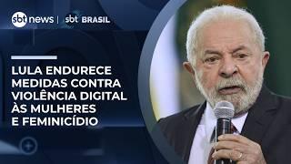 Lula assina medidas de combate à violência digital contra mulheres e feminicídio Lula assina medidas de combate à violência digital contra mulheres e feminicídio