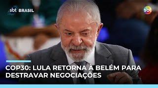COP30: Lula retorna à Belém para destravar negociações em semana decisiva COP30: Lula retorna à Belém para destravar negociações em semana decisiva