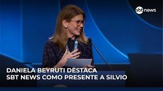 Daniela Beyruti destaca canal SBT News como presente a Silvio Santos Daniela Beyruti destaca canal SBT News como presente a Silvio Santos