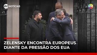 Líderes europeus se reúnem com Zelensky em Londres diante da pressão dos EUA | #SBTNotícias Líderes europeus se reúnem com Zelensky em Londres diante da pressão dos EUA | #SBTNotícias