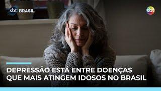 Depressão está entre doenças que mais atingem idosos; médicos alertam para sinais | #SBTBrasil Depressão está entre doenças que mais atingem idosos; médicos alertam para sinais | #SBTBrasil