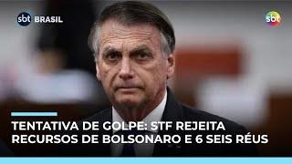 STF rejeita recursos de Bolsonaro e outros 6 réus do núcleo 1 da tentativa de golpe STF rejeita recursos de Bolsonaro e outros 6 réus do núcleo 1 da tentativa de golpe