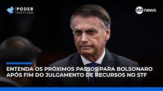 Entenda os próximos passos para Bolsonaro após fim do julgamento de recursos no STF Entenda os próximos passos para Bolsonaro após fim do julgamento de recursos no STF