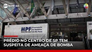 Suspeita de bomba faz prédio do MPF ser evacuado às pressas em SP | #SBTNotícias Suspeita de bomba faz prédio do MPF ser evacuado às pressas em SP | #SBTNotícias