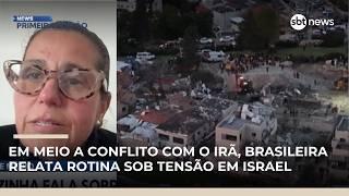Em meio a conflito com o Irã, brasileira relata rotina sob tensão em Israel | #NewsPrimeiraEdição Em meio a conflito com o Irã, brasileira relata rotina sob tensão em Israel | #NewsPrimeiraEdição