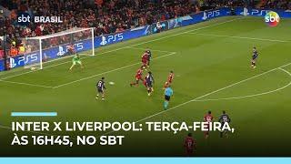 Inter de Milão x Liverpool: última rodada da Champions ao vivo no SBT | #SBTBrasil Inter de Milão x Liverpool: última rodada da Champions ao vivo no SBT | #SBTBrasil