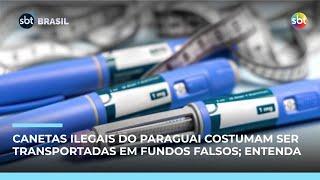 Canetas emagrecedoras ilegais do Paraguai preocupam Receita Federal em Foz do Iguaçu Canetas emagrecedoras ilegais do Paraguai preocupam Receita Federal em Foz do Iguaçu