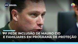 PF pede ao STF inclusão de Mauro Cid e familiares em programa de proteção a testemunhas | #SBTBrasil PF pede ao STF inclusão de Mauro Cid e familiares em programa de proteção a testemunhas | #SBTBrasil