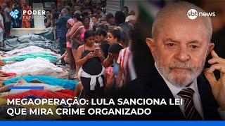 ▶️ Poder Expresso | Após megaoperação, Lula sanciona lei que endurece combate ao crime organizado ▶️ Poder Expresso | Após megaoperação, Lula sanciona lei que endurece combate ao crime organizado