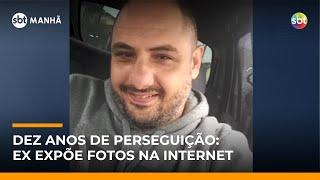 Mulher denuncia ex por perseguição e exposição de fotos íntimas há 10 anos | #SBTManha Mulher denuncia ex por perseguição e exposição de fotos íntimas há 10 anos | #SBTManha