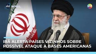 Irã ameaça atacar bases americanas após declarações de Trump Irã ameaça atacar bases americanas após declarações de Trump