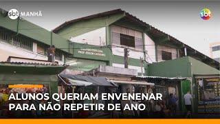 Para não repetir de ano, alunos tentam envenenar professoras em Salvador | #SBTManha Para não repetir de ano, alunos tentam envenenar professoras em Salvador | #SBTManha