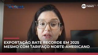 Secretária de Comércio Exterior debate cenário positivo diante das tarifas Secretária de Comércio Exterior debate cenário positivo diante das tarifas