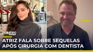 Atriz diz que foi enganada por dentista investigado por morte de influenciador | #PrimeiroImpacto Atriz diz que foi enganada por dentista investigado por morte de influenciador | #PrimeiroImpacto