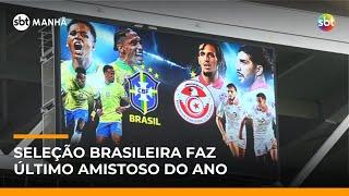 Wesley é novidade no Brasil em último amistoso do ano contra a Tunísia | #SBTManhã Wesley é novidade no Brasil em último amistoso do ano contra a Tunísia | #SBTManhã