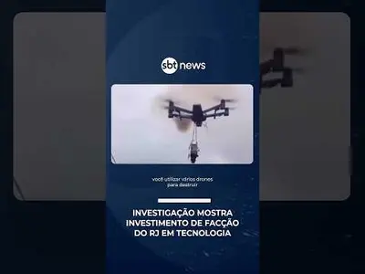 Investigação mostra investimento de facção do RJ em tecnologia | #SBTBrasil Investigação mostra investimento de facção do RJ em tecnologia | #SBTBrasil