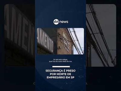 Segurança é preso por agressão que levou à morte de empresário em Guarulhos (SP) | #SBTBrasil Segurança é preso por agressão que levou à morte de empresário em Guarulhos (SP) | #SBTBrasil