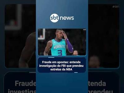 FBI prende 31 suspeitos de fraude envolvendo apostas na NBA, incluindo Billups e Rozier | #SBTBrasil FBI prende 31 suspeitos de fraude envolvendo apostas na NBA, incluindo Billups e Rozier | #SBTBrasil
