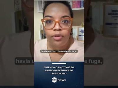 Violação de tornozeleira motivou prisão preventiva de Bolsonaro | #SBTNews Violação de tornozeleira motivou prisão preventiva de Bolsonaro | #SBTNews