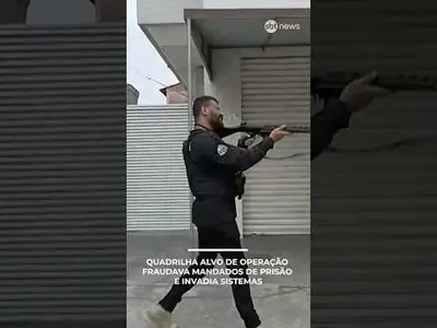 Operação mira quadrilha que fraudava mandados de prisão; bandidos invadiam sistemas | #SBTManhã Operação mira quadrilha que fraudava mandados de prisão; bandidos invadiam sistemas | #SBTManhã