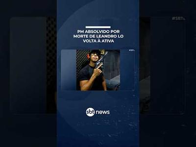 PM absolvido por morte de Leandro Lo é reintegrado e retoma patente de tenente | #SBTBrasil PM absolvido por morte de Leandro Lo é reintegrado e retoma patente de tenente | #SBTBrasil