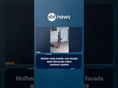 Mulher mata marido com facada após discussão sobre cachorro-quente | #AloVoce Mulher mata marido com facada após discussão sobre cachorro-quente | #AloVoce