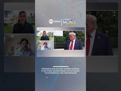 Saída dos EUA da guerra contra o Irã pode isolar Israel e agravar crise, diz historiador Saída dos EUA da guerra contra o Irã pode isolar Israel e agravar crise, diz historiador