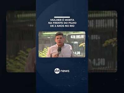 Polícia busca suspeitos de matar mulher na frente do filho em Sepetiba (RJ) | #SBTBrasil Polícia busca suspeitos de matar mulher na frente do filho em Sepetiba (RJ) | #SBTBrasil