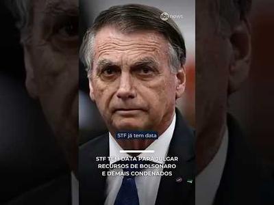 STF tem data para julgar recursos de Bolsonaro e demais condenados STF tem data para julgar recursos de Bolsonaro e demais condenados
