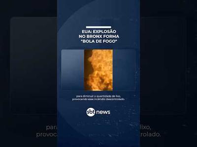 EUA: Explosão após incêndio em lixo fere sete bombeiros e atinge carros e prédio | #SBTManha EUA: Explosão após incêndio em lixo fere sete bombeiros e atinge carros e prédio | #SBTManha
