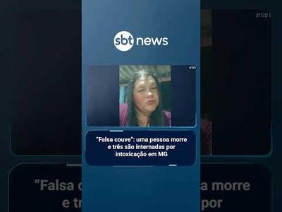 Mulher morre e três homens são internados após consumir “falsa couve” em MG | #SBTBrasil Mulher morre e três homens são internados após consumir “falsa couve” em MG | #SBTBrasil
