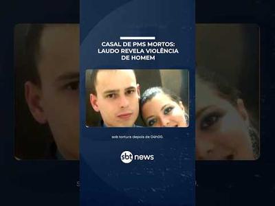 SP: Laudo revela que PM desfigurou esposa também policial antes da morte | #SBTManha SP: Laudo revela que PM desfigurou esposa também policial antes da morte | #SBTManha
