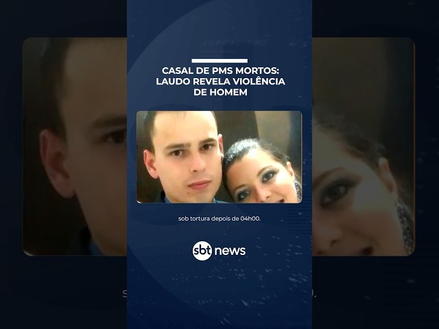 SP: Laudo revela que PM desfigurou esposa também policial antes da morte | #SBTManha