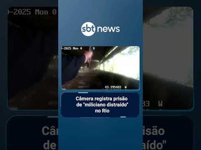 Câmeras corporais registram prisão de milicianos em esconderijo no Rio | #SBTManha Câmeras corporais registram prisão de milicianos em esconderijo no Rio | #SBTManha
