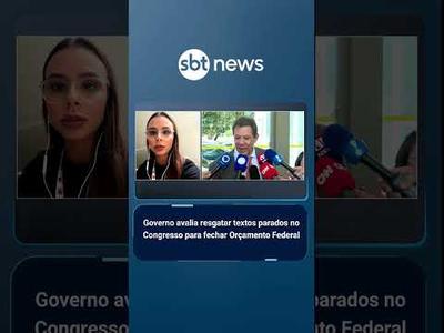 Governo avalia resgatar textos parados no Congresso para fechar Orçamento Federal Governo avalia resgatar textos parados no Congresso para fechar Orçamento Federal