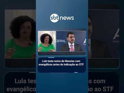Lula testa nome de Messias com evangélicos antes de indicação ao STF Lula testa nome de Messias com evangélicos antes de indicação ao STF