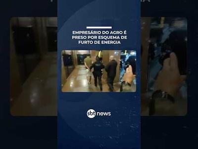 Empresário do agronegócio é preso por esquema milionário de furto de energia | #SBTManhã Empresário do agronegócio é preso por esquema milionário de furto de energia | #SBTManhã