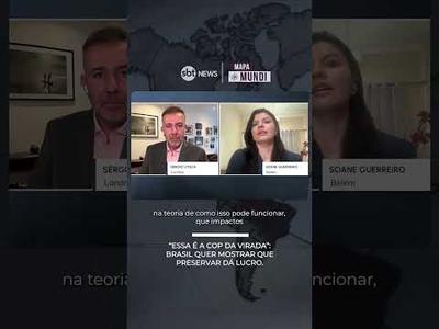 “Essa é a COP da virada”: Brasil quer mostrar que preservar dá lucro “Essa é a COP da virada”: Brasil quer mostrar que preservar dá lucro