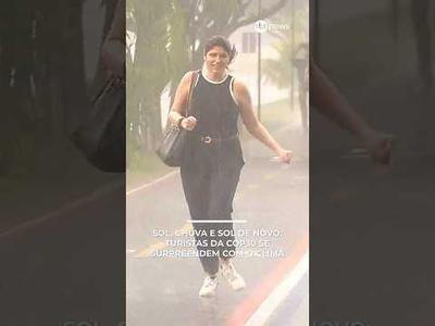 Turistas da COP30 se surpreendem com o clima em Belém Turistas da COP30 se surpreendem com o clima em Belém