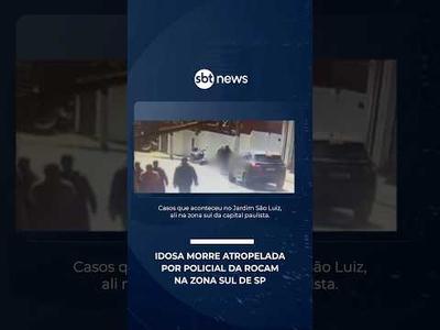 Idosa morre atropelada por policial da ROCAM na Zona Sul de SP | #SBTManha Idosa morre atropelada por policial da ROCAM na Zona Sul de SP | #SBTManha