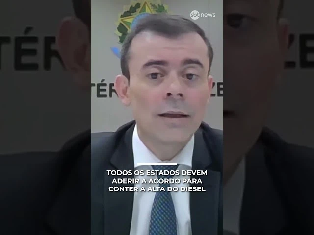 Estados devem aderir a acordo sobre diesel até o fim de semana | #SBTNews